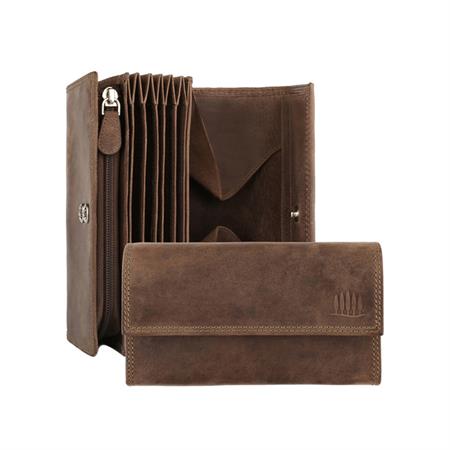 PORTAFOGLIO IN PELLE MARRONE