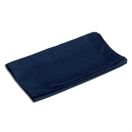 FOULARD FANTASIA POIS BLU