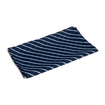 FOULARD FANTASIA RIGATO BLU