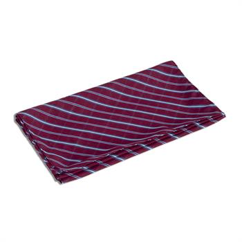 FOULARD FANTASIA RIGATO BORDEAUX