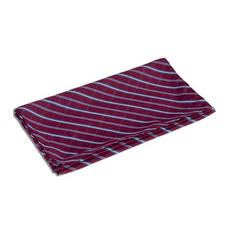 FOULARD FANTASIA RIGATO BORDEAUX