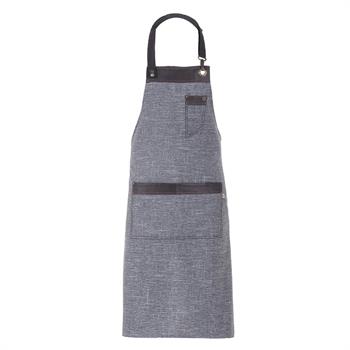 GREMBIULE TROPEZ GRIGIO CHIARO