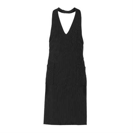 GREMBIULE CAMERIERE RENO GESSATO NERO