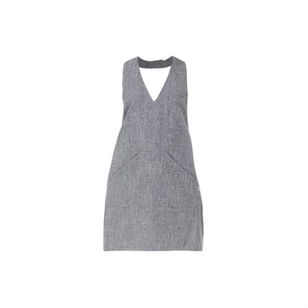 GREMBIULE SCHOTLAND C/PE GRIGIO CHIARO