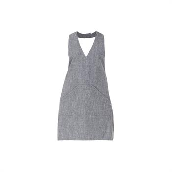 GREMBIULE SCHOTLAND C/PE GRIGIO CHIARO
