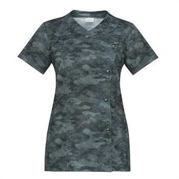 CASACCA ALINA CAMOUFLAGE BLU