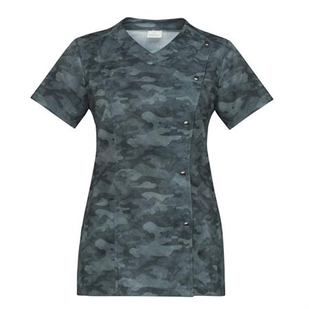 CASACCA ALINA CAMOUFLAGE BLU