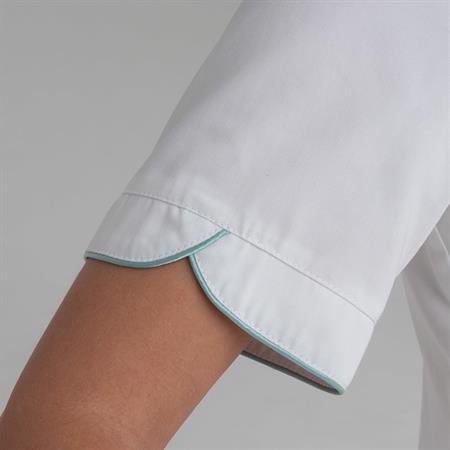 CASACCA TANIA M/CORTA BCO-VERDE