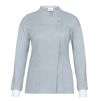 CASACCA GIADA M/LUNGA GRIGIO CHIARO