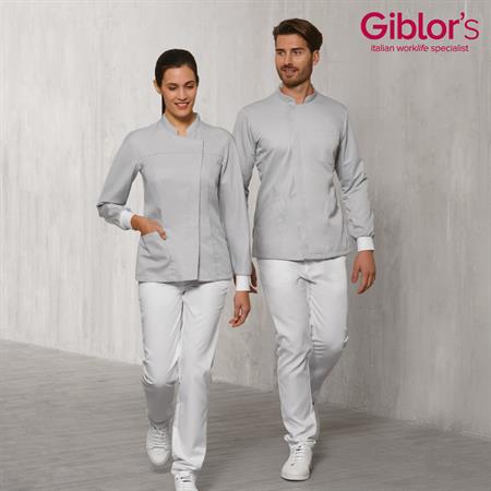 CASACCA GIADA M/LUNGA GRIGIO CHIARO