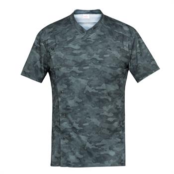 GIACCA CUOCO LAPO CAMOUFLAGE BLU