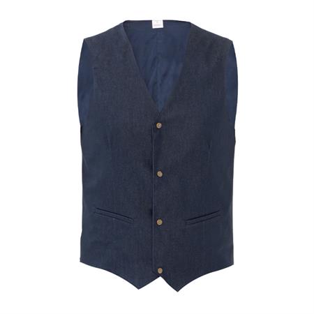 GILET CAMERIERE MIGUEL JEANS BLU