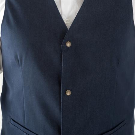 GILET CAMERIERE MIGUEL JEANS BLU