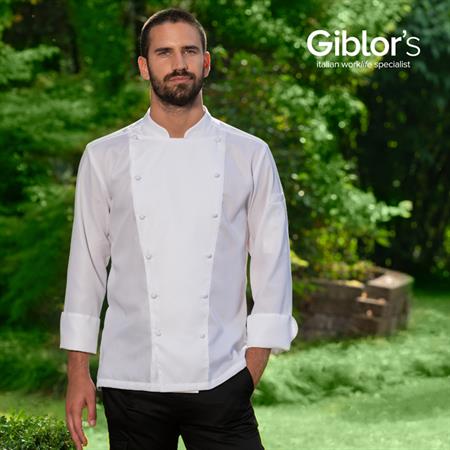 GIACCA CUOCO DANTE BIANCO
