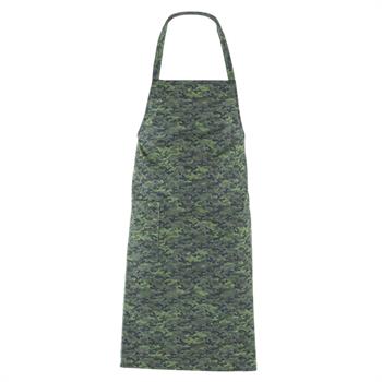 GREMBIULE PARIGI C/PETTO CAMOUFLAGE PIXE