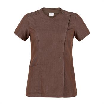 CASACCA ALINA JEANS MARRONE