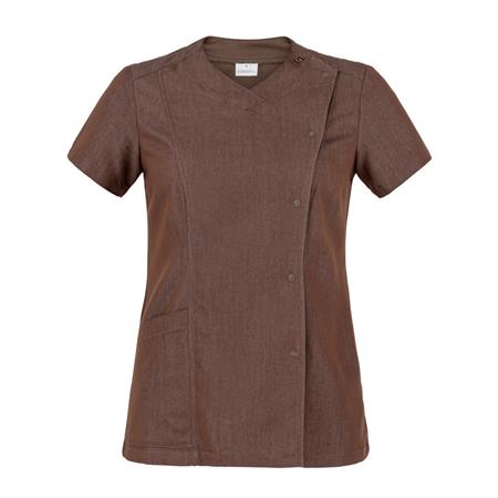 CASACCA ALINA JEANS MARRONE