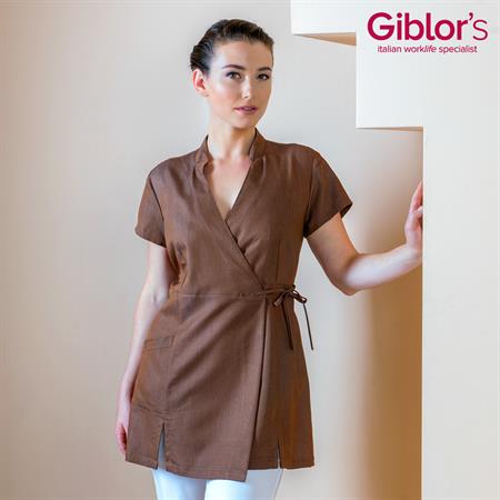KIMONO PAOLA JEANS MARRONE