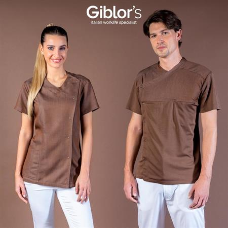 GIACCA CUOCO LAPO JEANS MARRONE