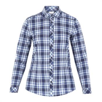 CAMICIA CAMERIERA LILLY SCOZZESE BLU
