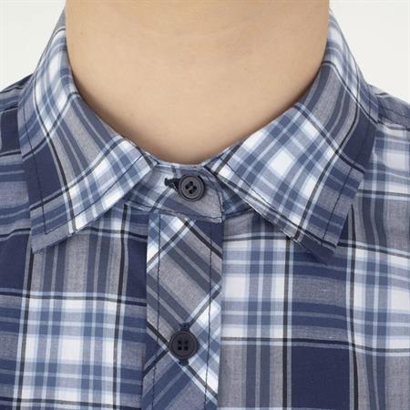 CAMICIA CAMERIERA LILLY SCOZZESE BLU