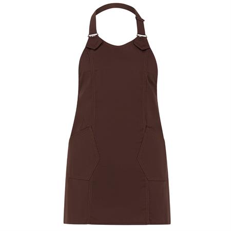 GREMBIULE CAMERIERA VIRG MARRONE