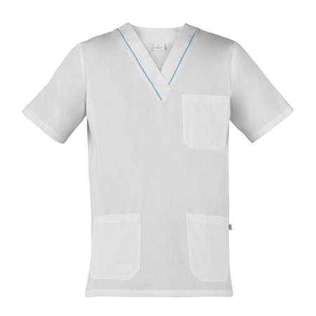 CASACCA MEDICALE GARY PROFILO AZZURRO