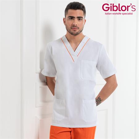 CASACCA MEDICALE GARY PROFILO ARANCIO