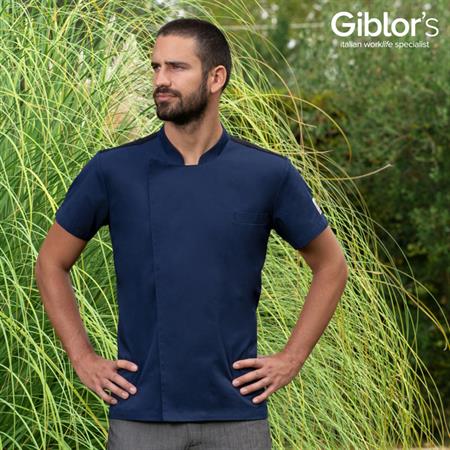GIACCA CUOCO THIAGO M/CO BLU