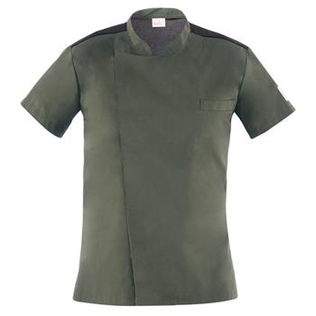 GIACCA CUOCO THIAGO M/CO VERDE MILITARE