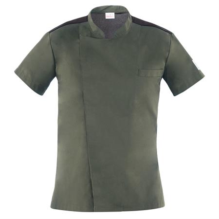 GIACCA CUOCO THIAGO M/CO VERDE MILITARE