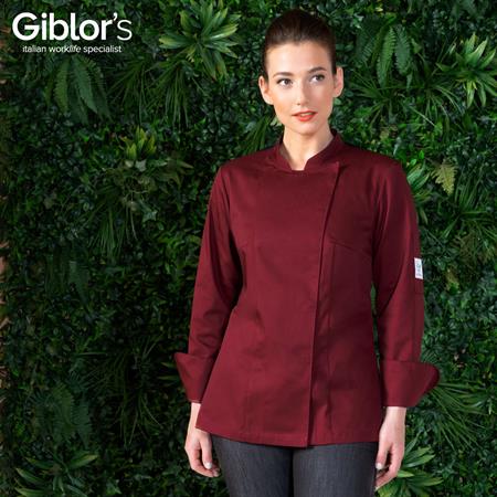 GIACCA CUCINA AGATA BORDEAUX