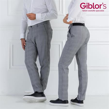 PANTALONE REBECCA SCOZZESE GRIGIO