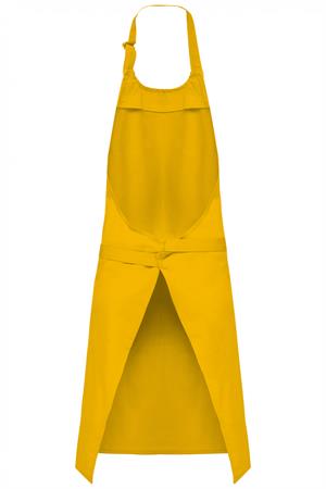 GREMBIULE COTONE C/PETTORINA GIALLO