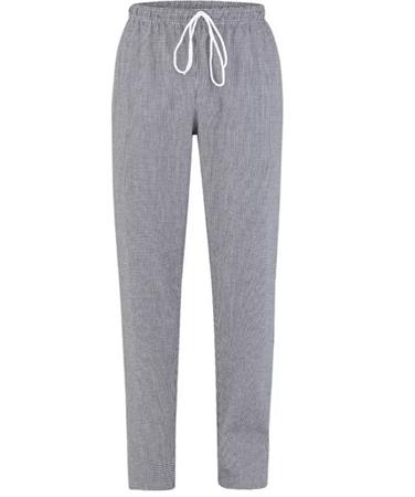 PANTALONE PLUTONE QUADRO NERO