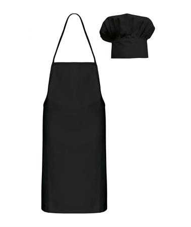 COMPLETO CAPPELLO+GREMBIULE BIMBO NERO