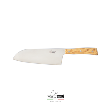 MAXY SANTOKU LAMA DA 21 CM MANICO OLIVO LINEA ISIDE