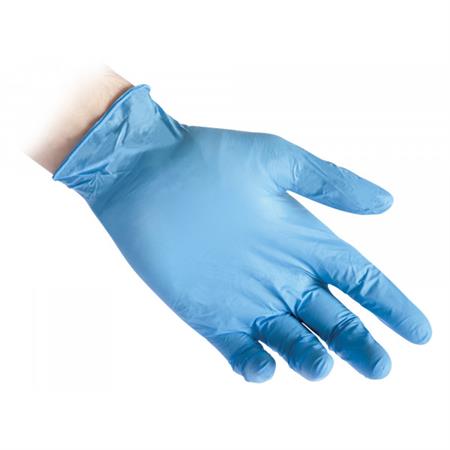 GUANTI IN NITRILE SENZA POLVERE REFLEXX 72 FOOD LINE - GR. 3,5