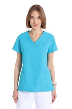 POWER CASACCA DONNA MICROFIBRA TURCHESE