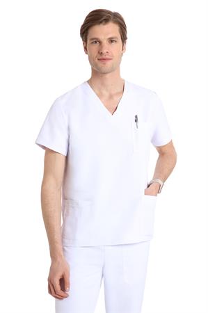 SMART CASACCA UNISEX MICROFIBRA BIANCO