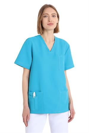 SMART CASACCA UNISEX MICROFIBRA TURCHESE