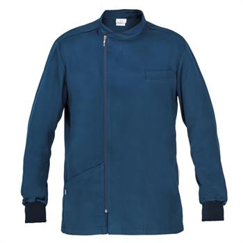 CASACCA RUGGERO CHIUSURA ZIP BLU NAVY