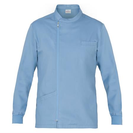 CASACCA RUGGERO CHIUSURA ZIP AZZURRO