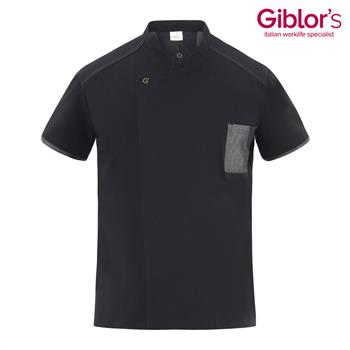 GIACCA CUOCO NATHAN M/CORTA NERO
