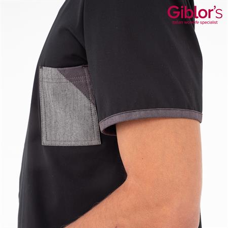 GIACCA CUOCO NATHAN M/CORTA NERO