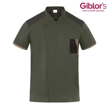 GIACCA CUOCO NATHAN M/CORTA VERDE MILITARE