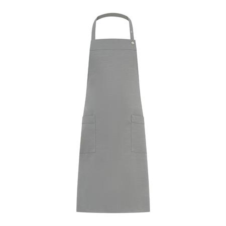 GREMBIULE PATMOS C/PETTORINA GRIGIO CHIARO