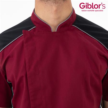 GIACCA CUOCO M/C OMAR BORDEAUX
