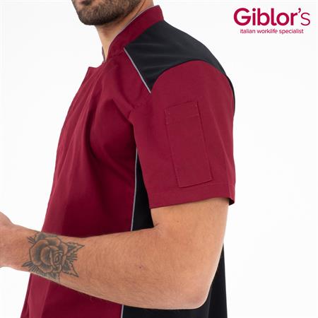 GIACCA CUOCO M/C OMAR BORDEAUX