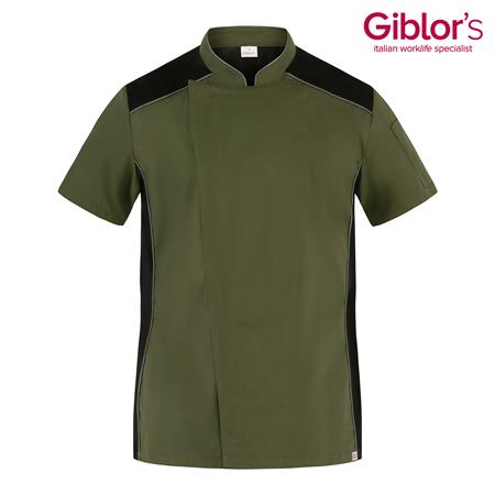 GIACCA CUOCO M/C OMAR VERDE MILITARE